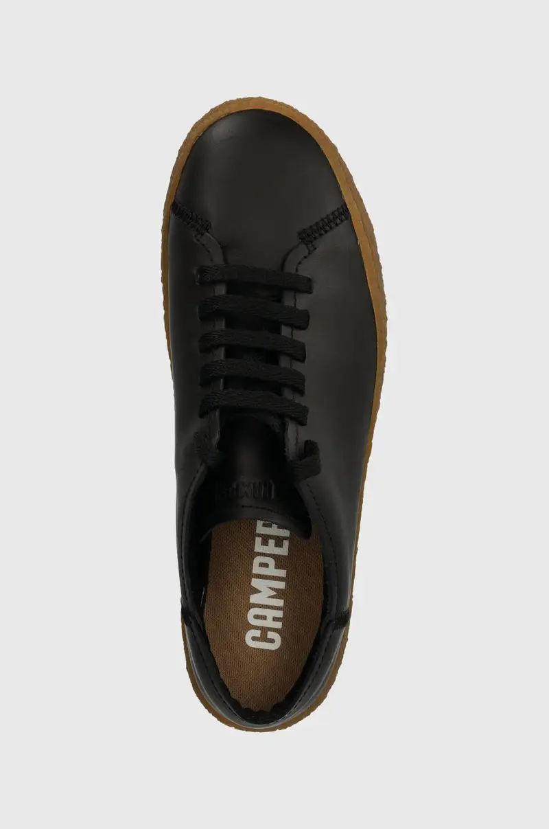 sneakers in pelle Peu Terreno colore nero K100927.001 miniatura 4