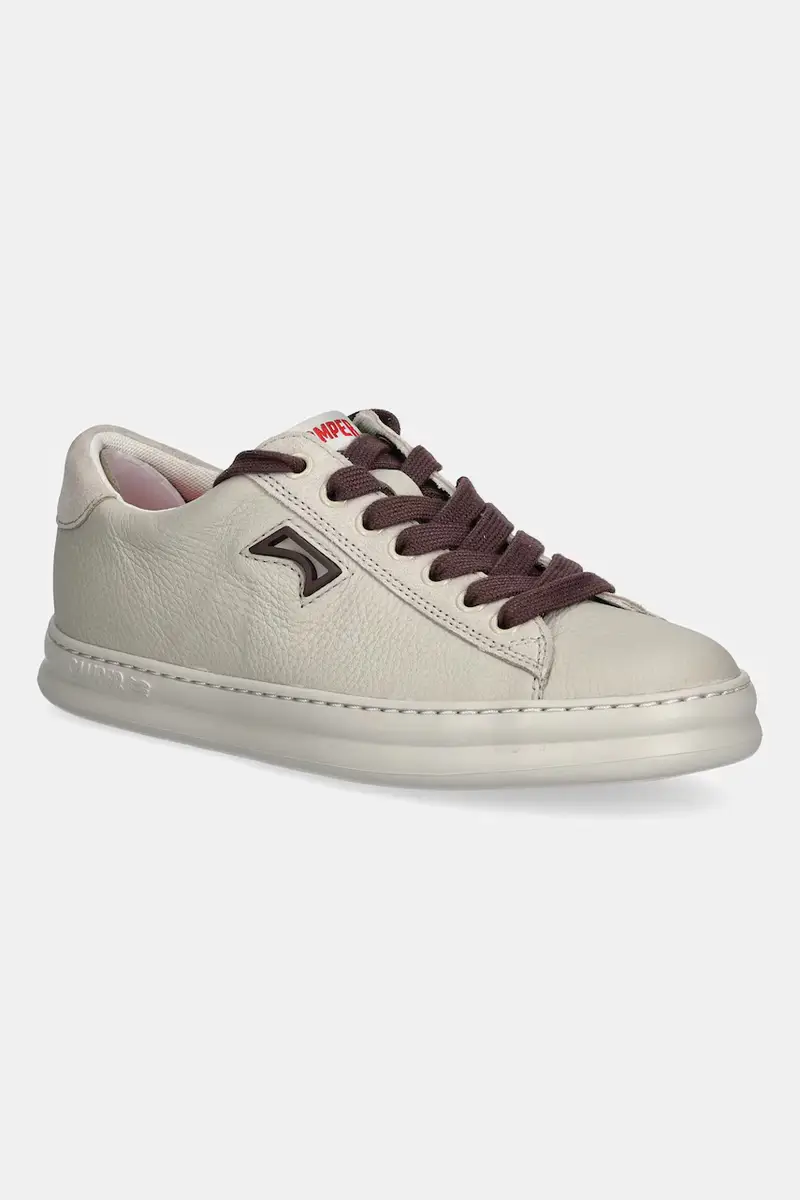 sneakers in pelle Runner Four donna colore grigio K201855-005 Beige