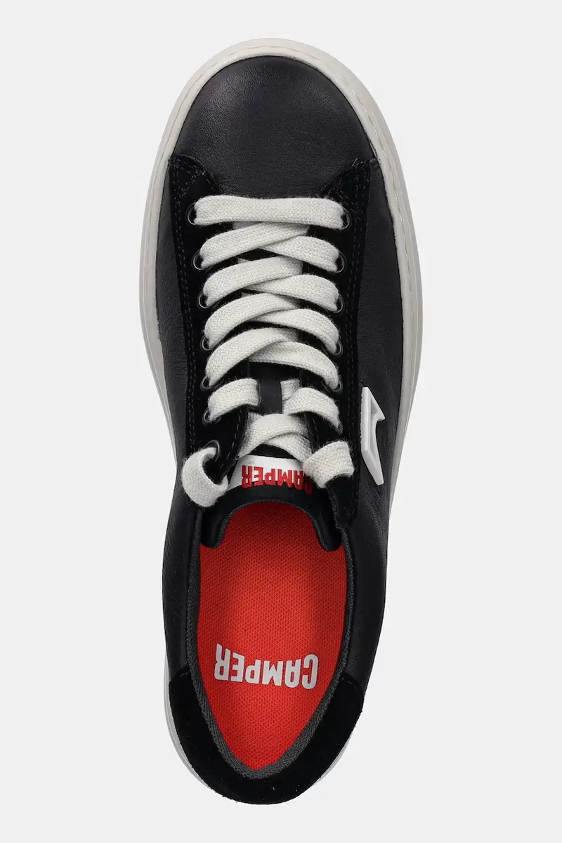 sneakers in pelle Runner Four donna colore nero K201855-002 miniatura 4