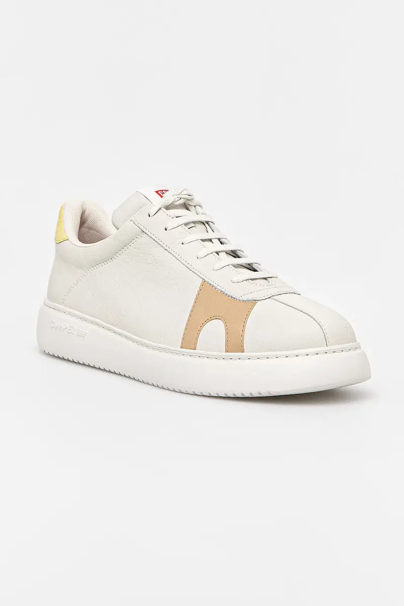 sneakers in pelle TWS colore bianco K100743-043 miniatura 3