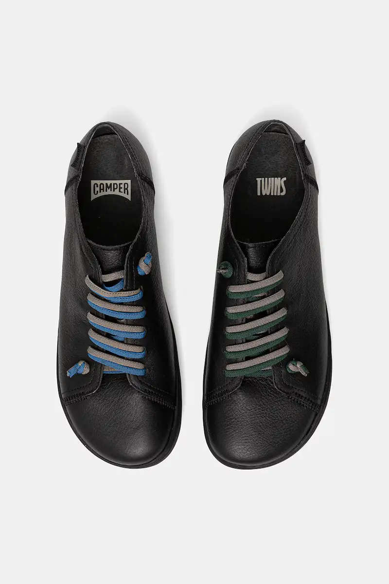 sneakers in pelle TWS colore nero 17665-304