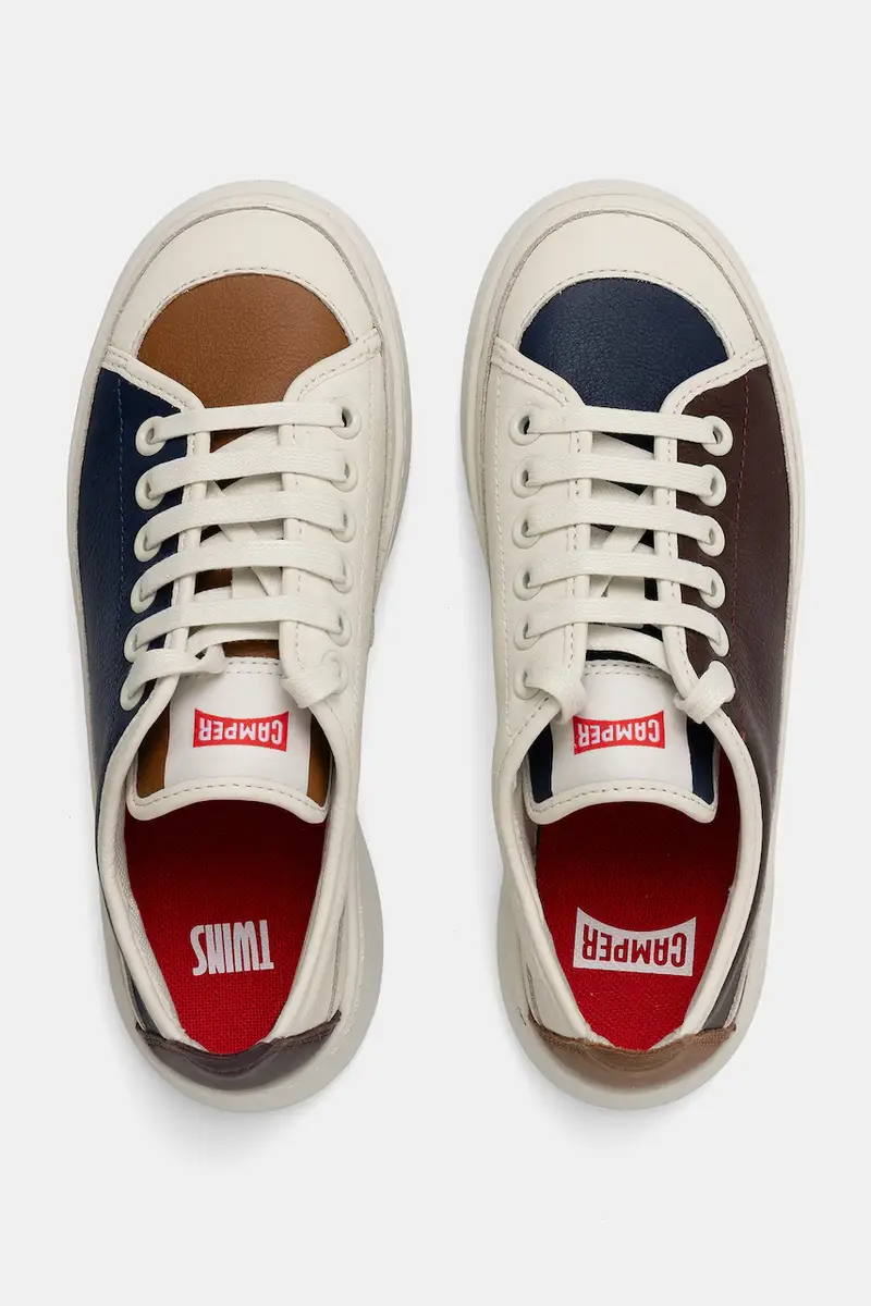 sneakers in pelle TWS donna colore granata K201626-018