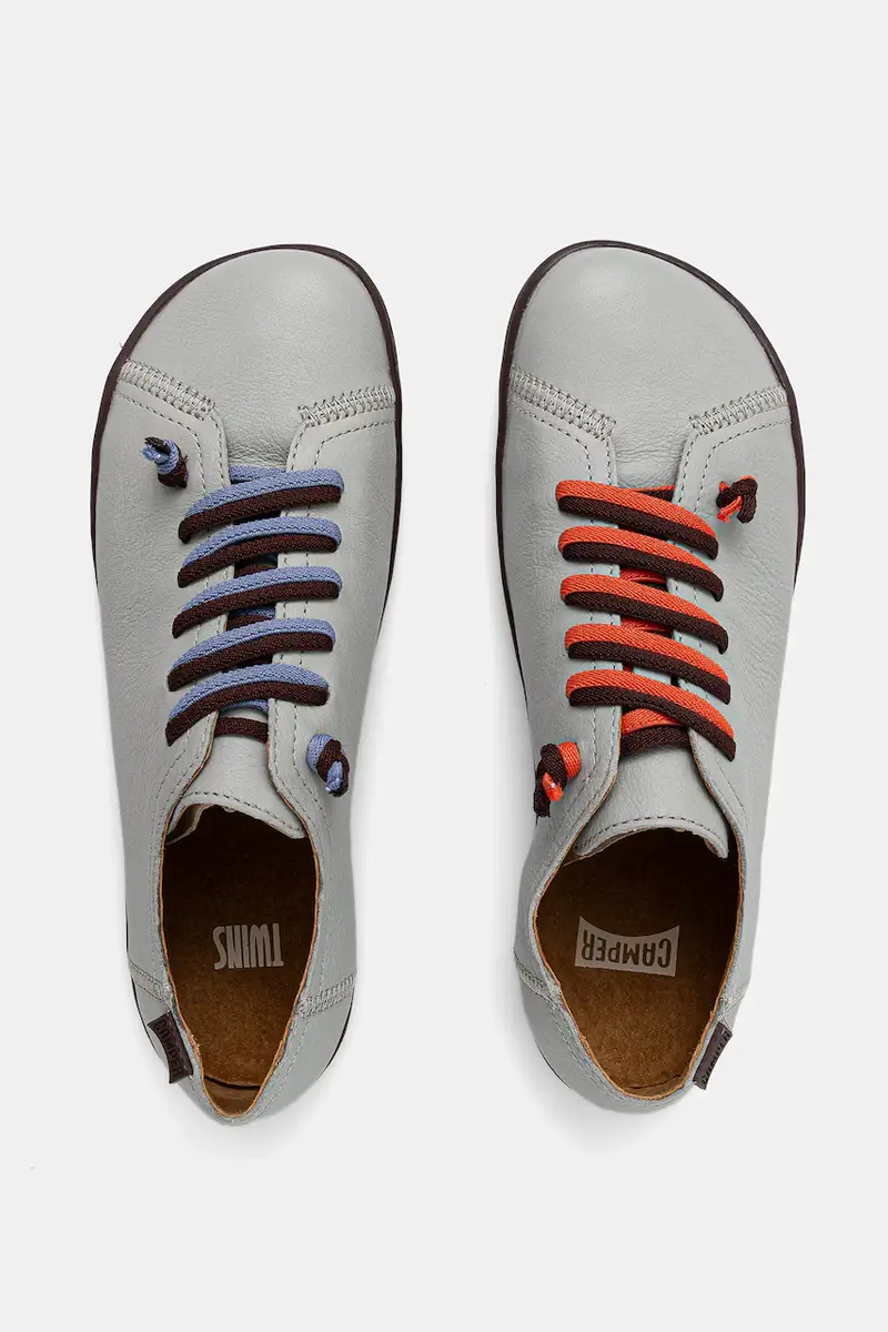 sneakers in pelle TWS donna colore grigio 20848-257