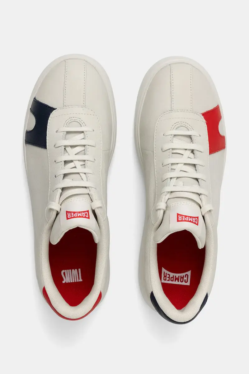 sneakers in pelle TWS uomo colore bianco K100743-044