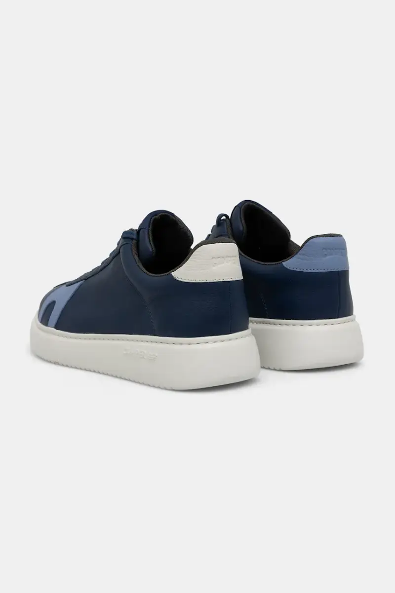 sneakers in pelle TWS uomo colore blu navy K100743-045 miniatura 4