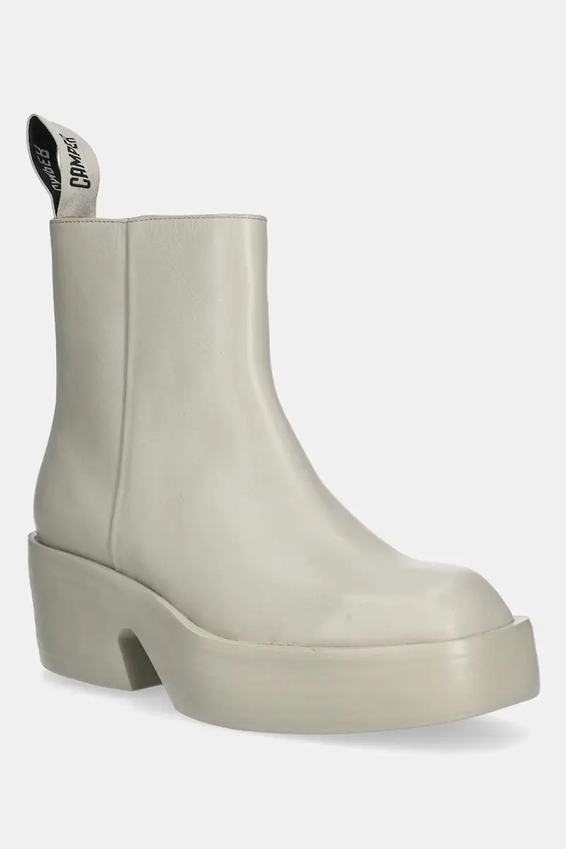 stivaletti alla caviglia in pelle Billie donna colore beige K400754-006