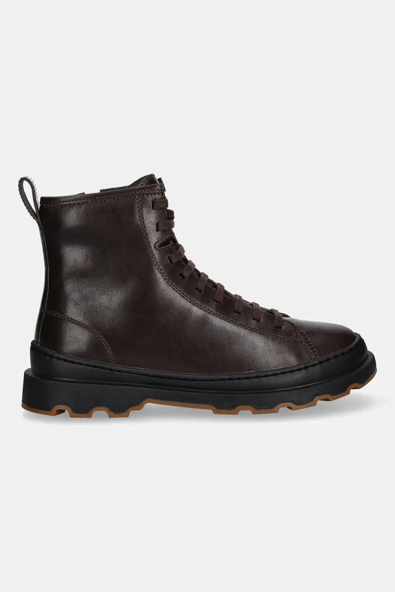 stivaletti alla caviglia in pelle Brutus+ Marrone miniatura 2