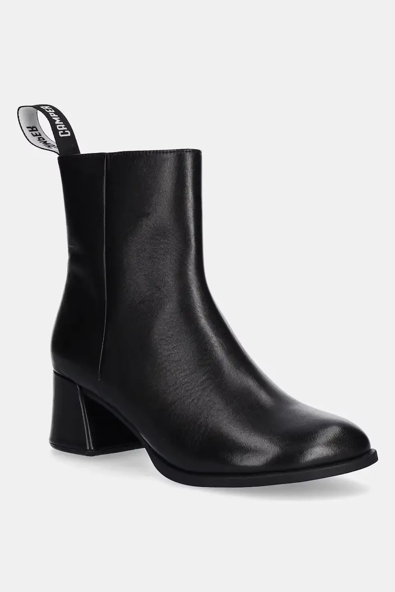 stivaletti alla caviglia in pelle Kora colore nero K400798-001