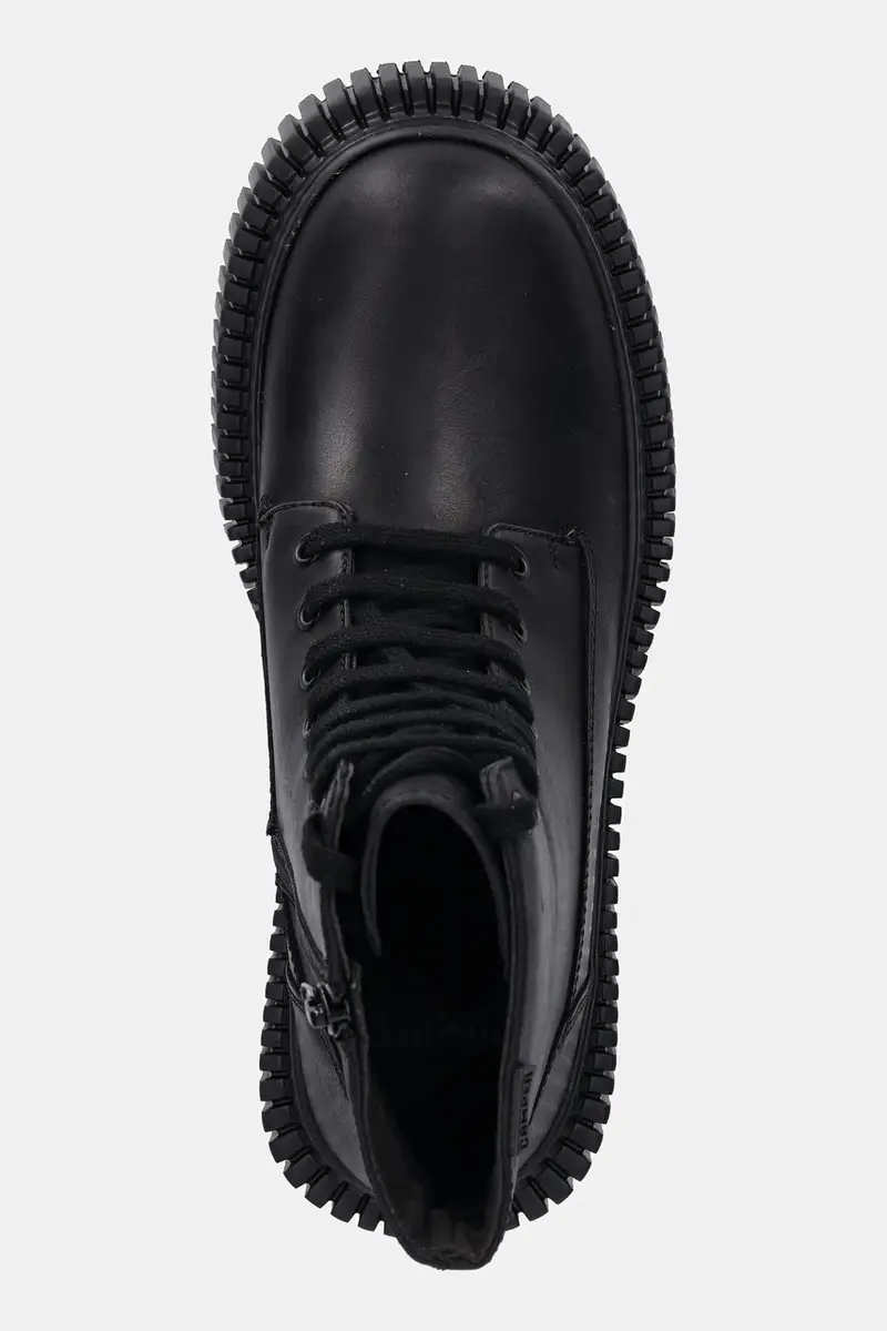 stivaletti alla caviglia in pelle Pix Berlin donna colore nero K400808-002 miniatura 4