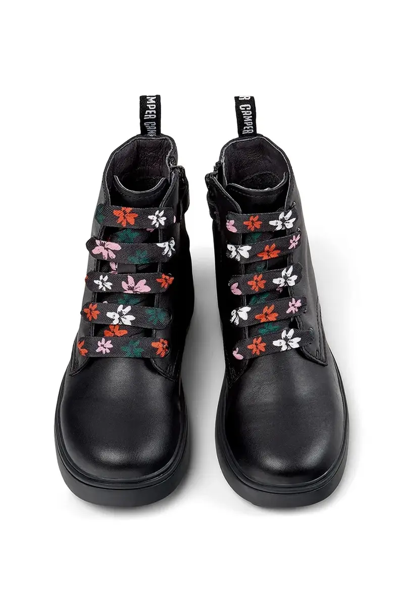 stivaletti alla caviglia Norte Kids colore nero K900150 miniatura 4