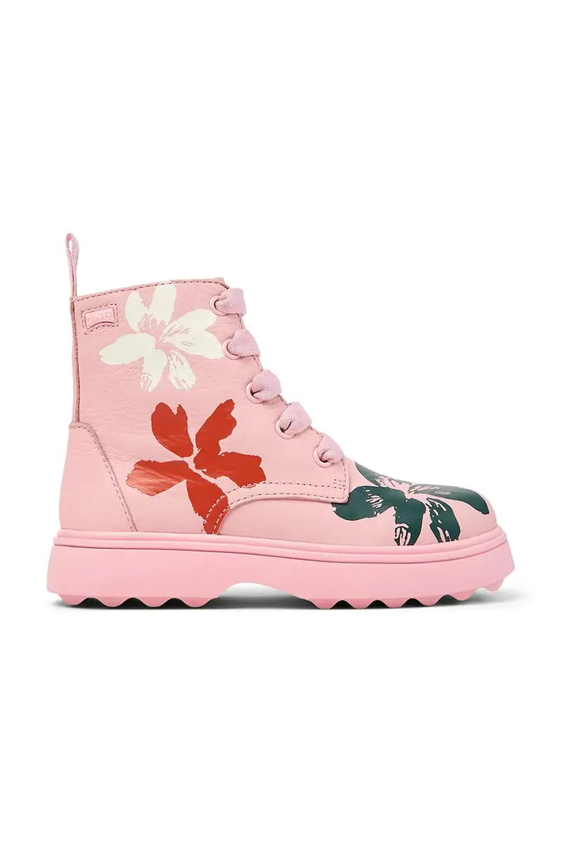 stivaletti alla caviglia Norte Kids TWS colore rosa K900150 miniatura 2