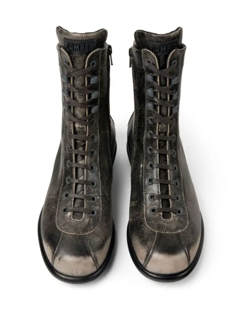 Camper Stivali Uomo Marrone in Pelle miniatura 3