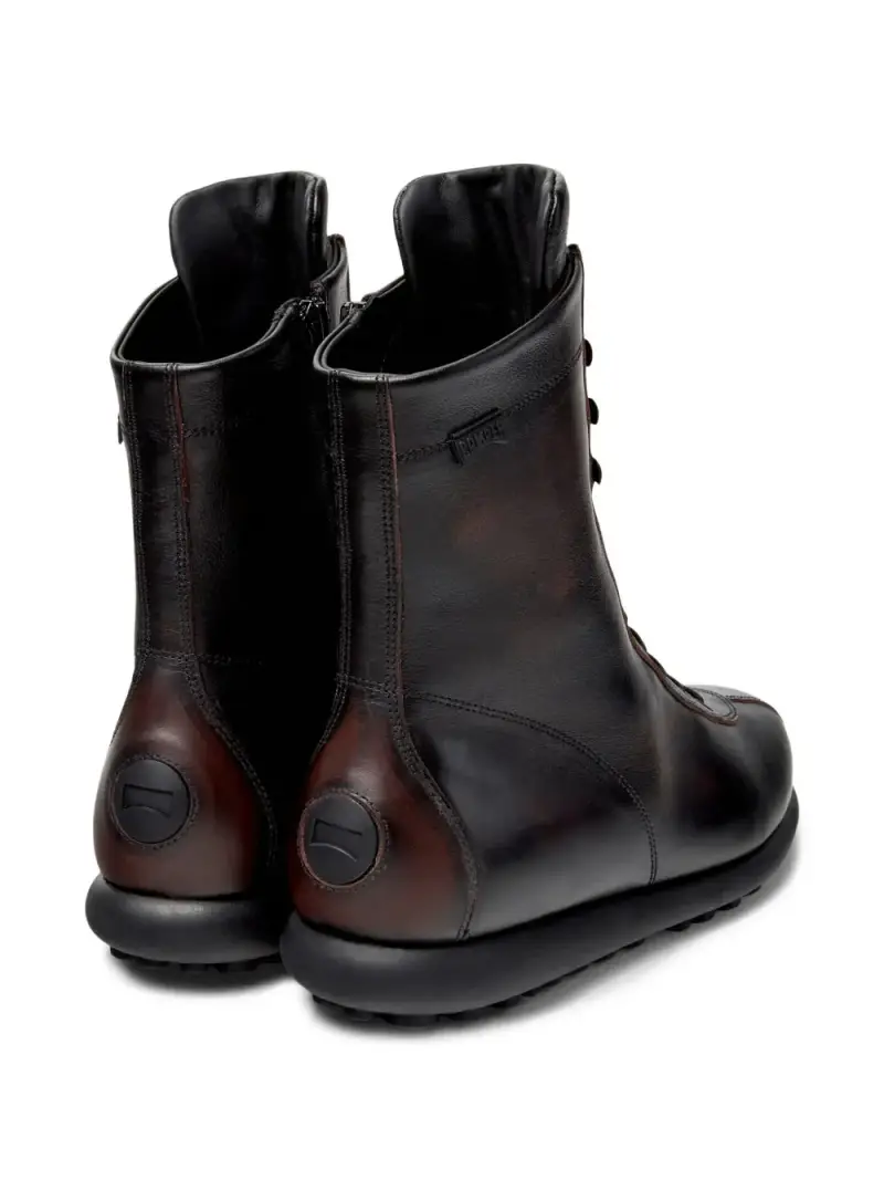 Camper Stivali biker Pelotas Ariel marrone in pelle miniatura 3