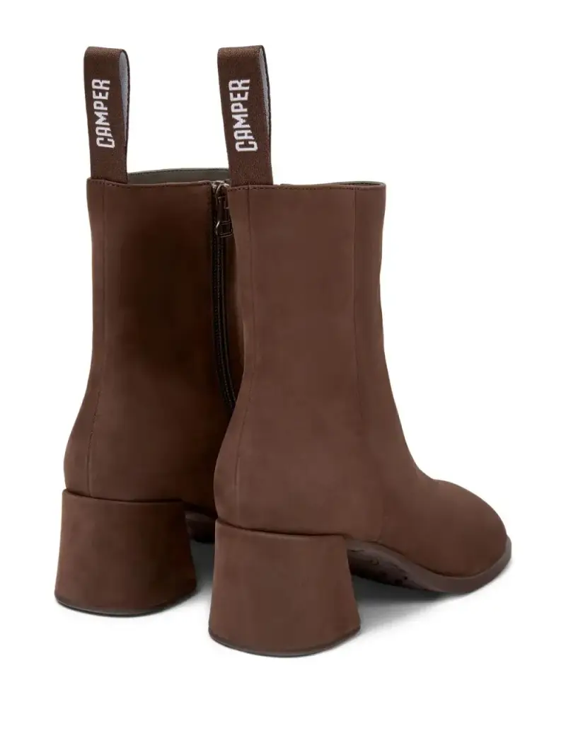 Camper Stivali marrone in pelle di nubuck miniatura 2