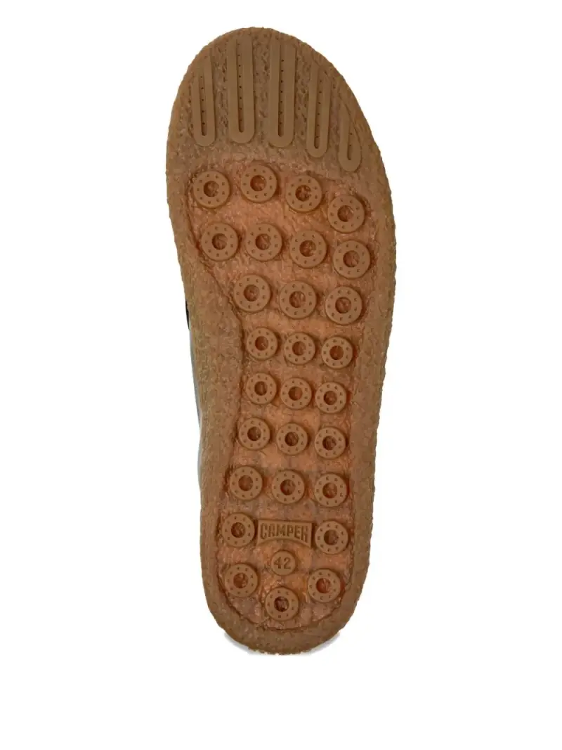 Camper Stivali stringati in pelle nera miniatura 2