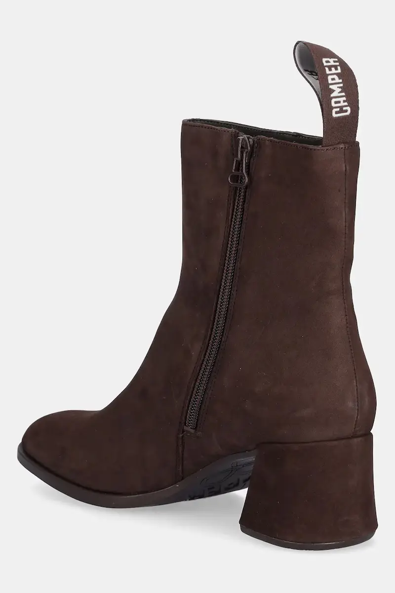 stivali in nubuck Kora donna colore marrone K400798-002 miniatura 3