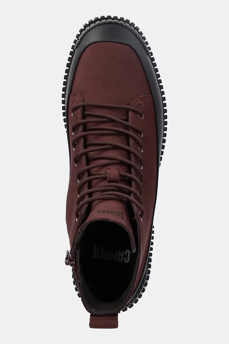 stivali in nubuck Pix donna colore granata K400388-020 miniatura 4