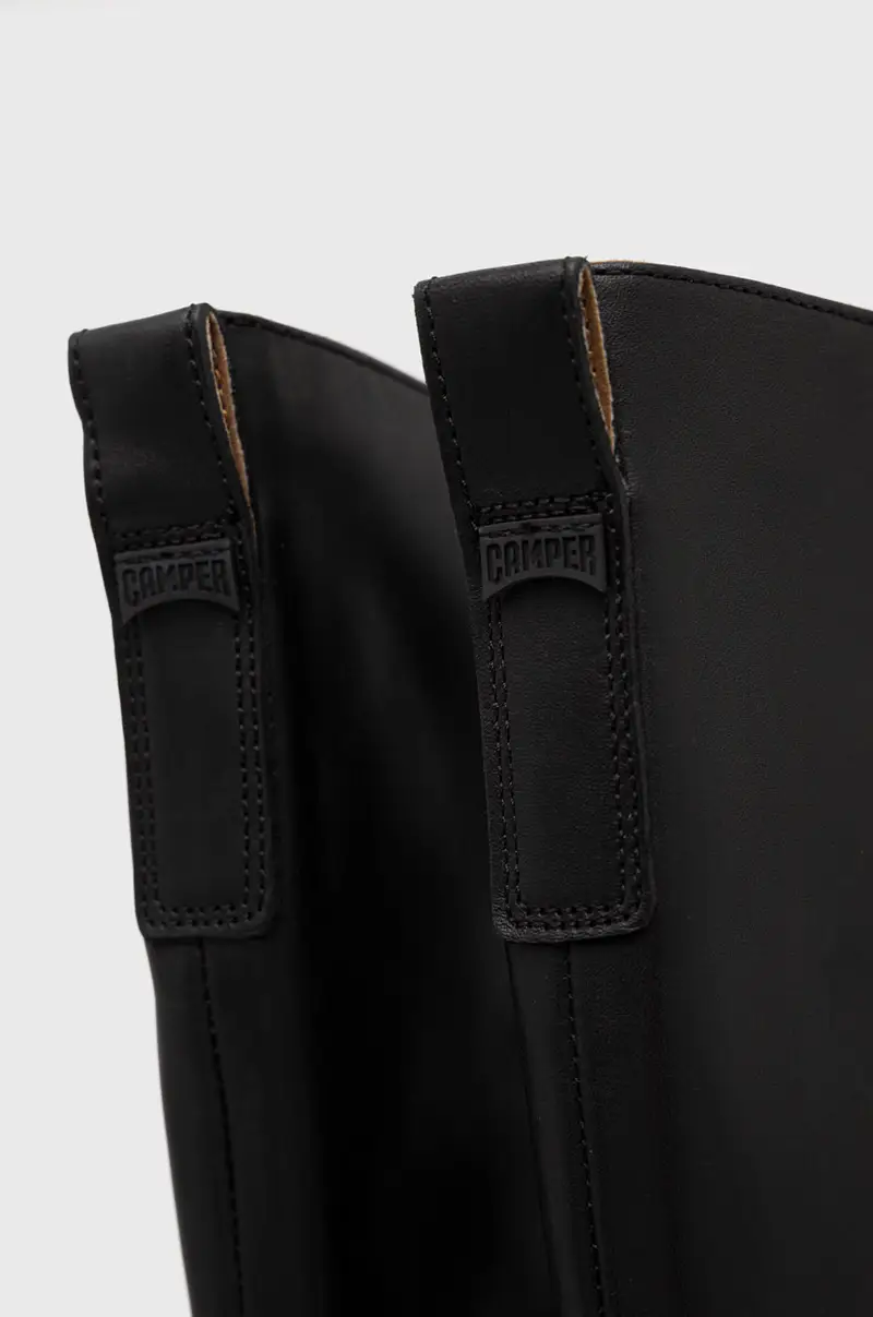 stivali in pelle Milah donna Nero miniatura 4