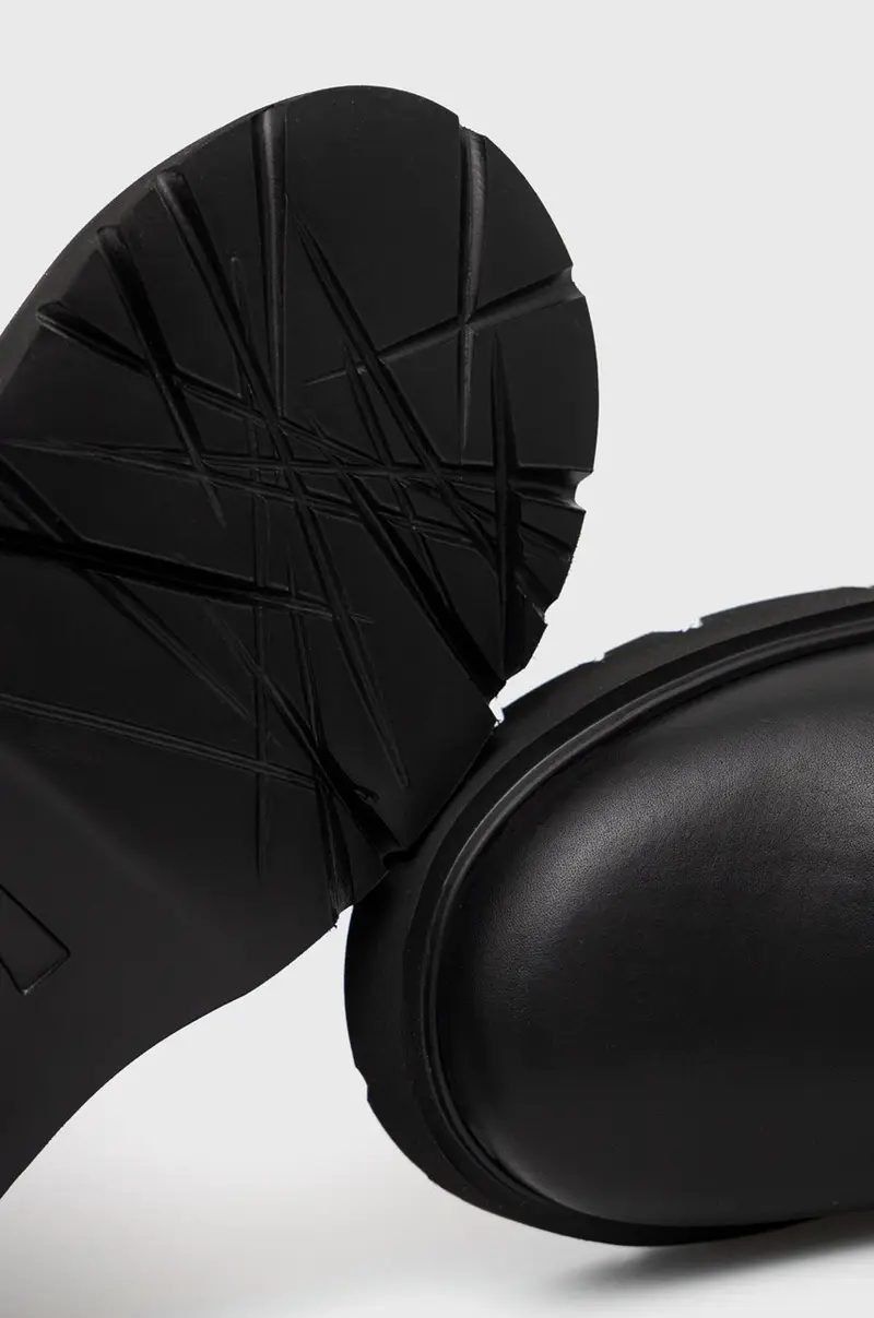 stivali in pelle Milah donna Nero miniatura 5