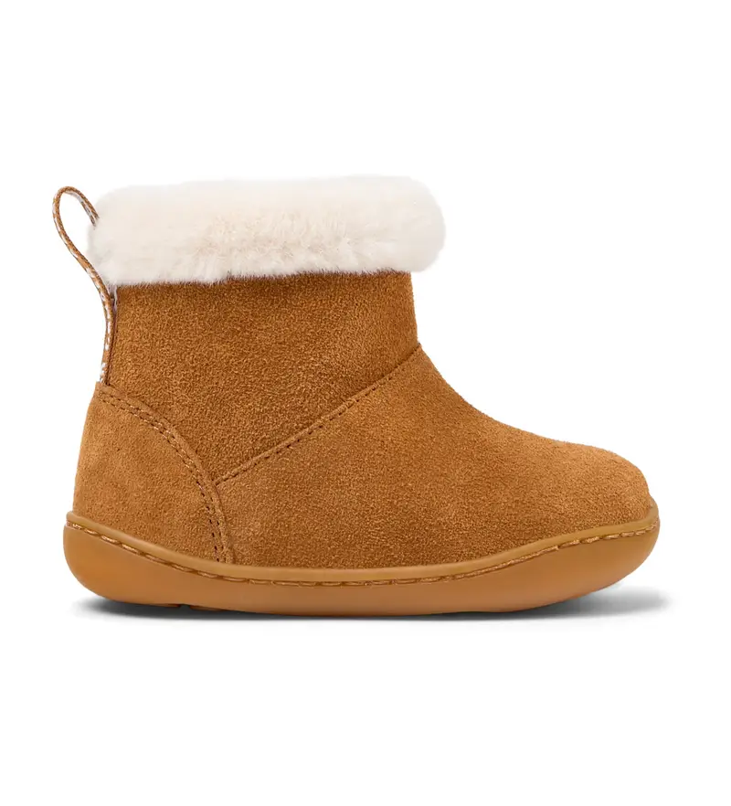 unisex per bambino K900388-001 Stivaletti in pelle marrone Peu (24), Basso, Cerniera, Casual, moda per bambini