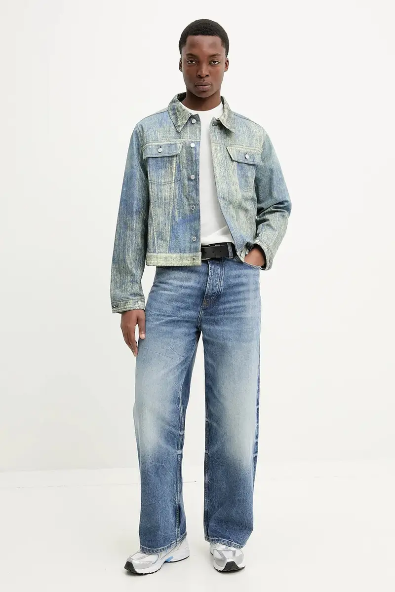 giacca colore blu AU00021.002 miniatura 2