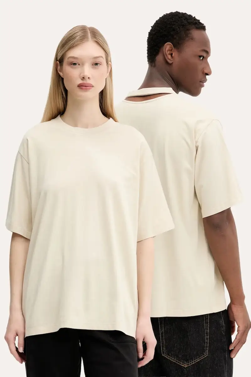 t-shirt colore beige AU00035.003