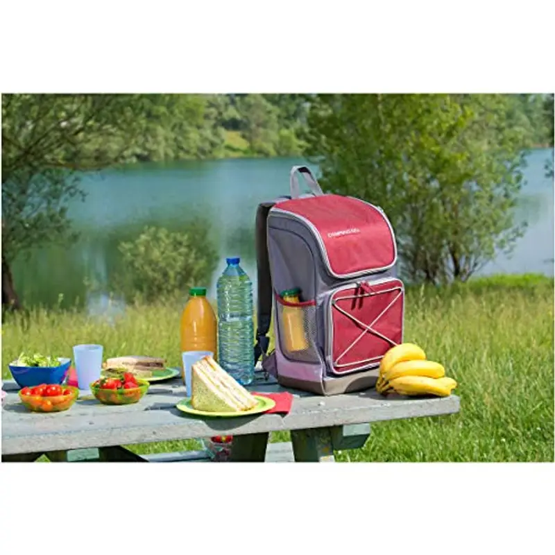 Campingaz Urban Picnic Bacpac Zaino Termico, 30 L, Rosso Grigio, 42 X 33 X 10 Cm miniatura 2