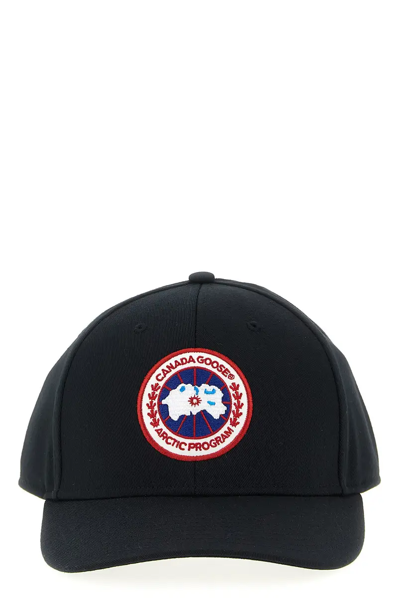 Cappellino Ricamo Logo Nero