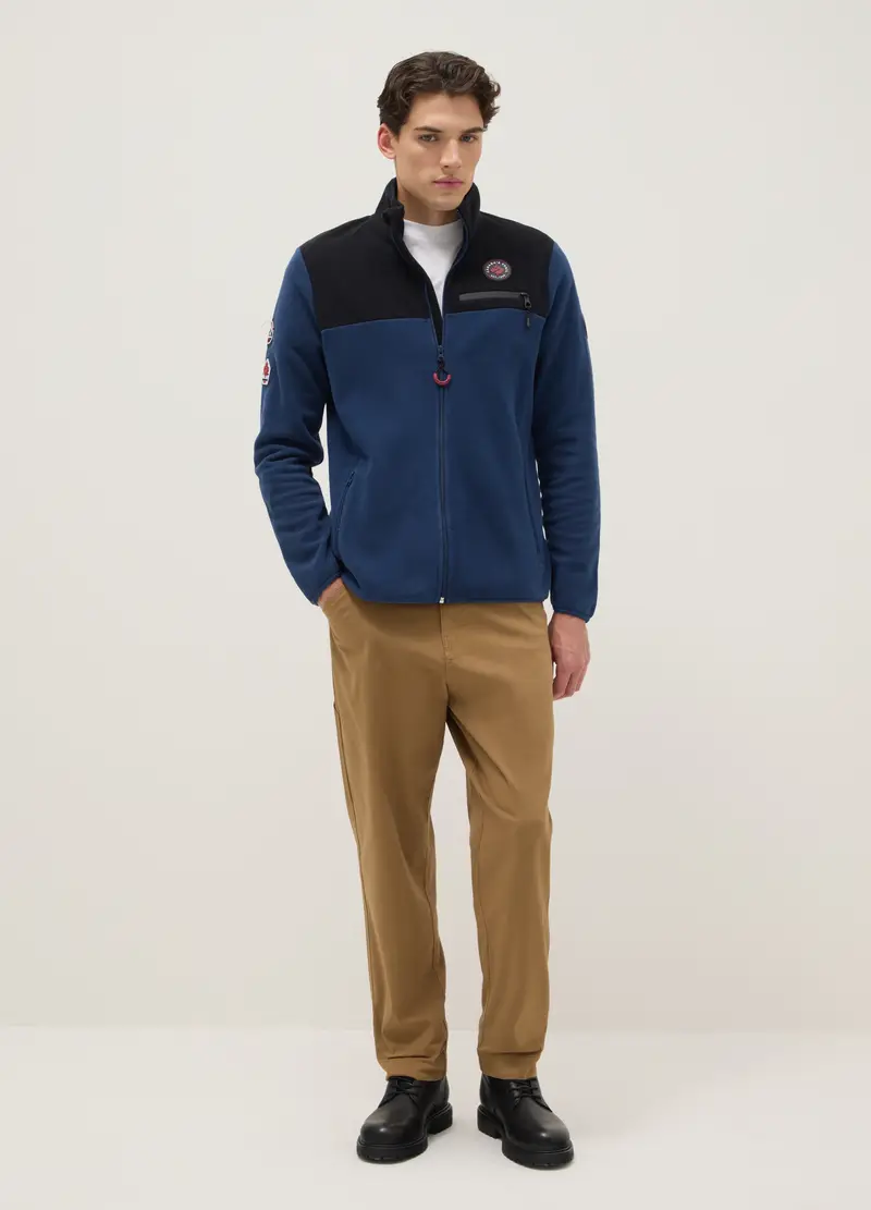CANADA TRAIL, Giacca Pesante Multicolor Regular Fit Con Full Zip E Collo Alto, Uomo, Multicolor miniatura 2