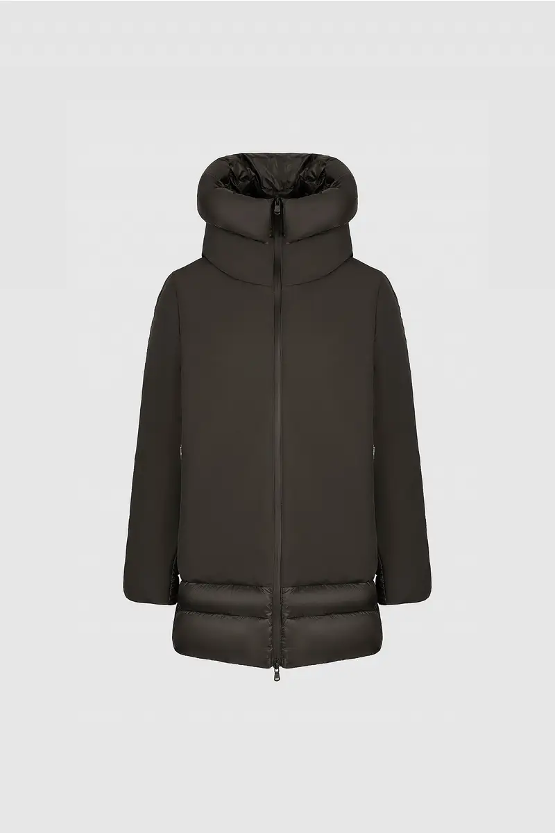 Alma coat BLACK OLIVE