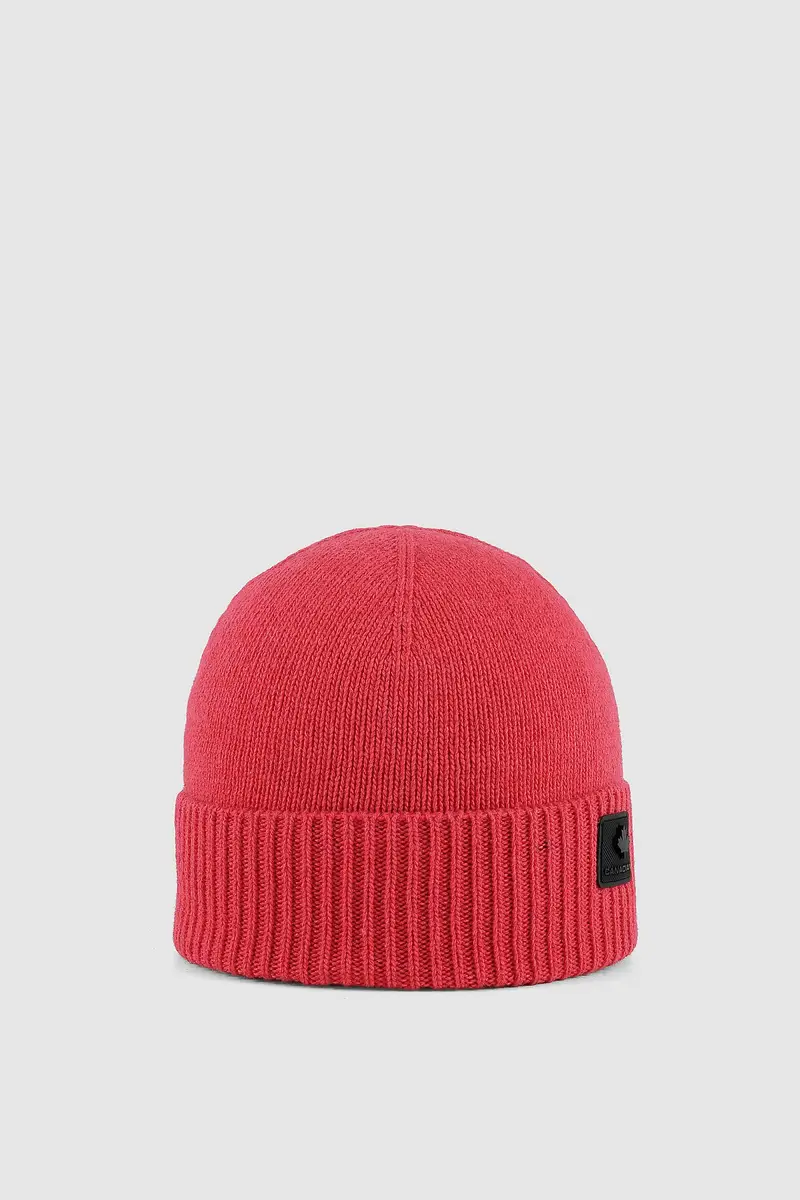 Beanie con lana e cachemire Coral