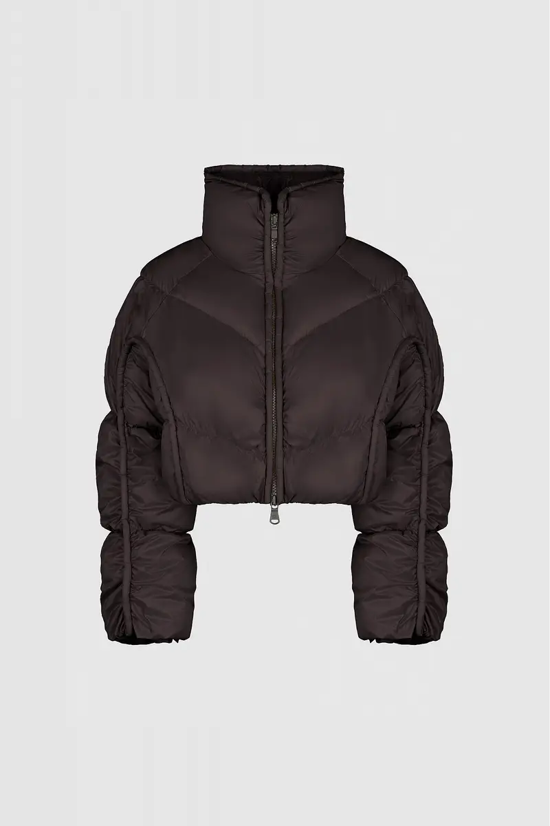 Camille crop Black Coffee