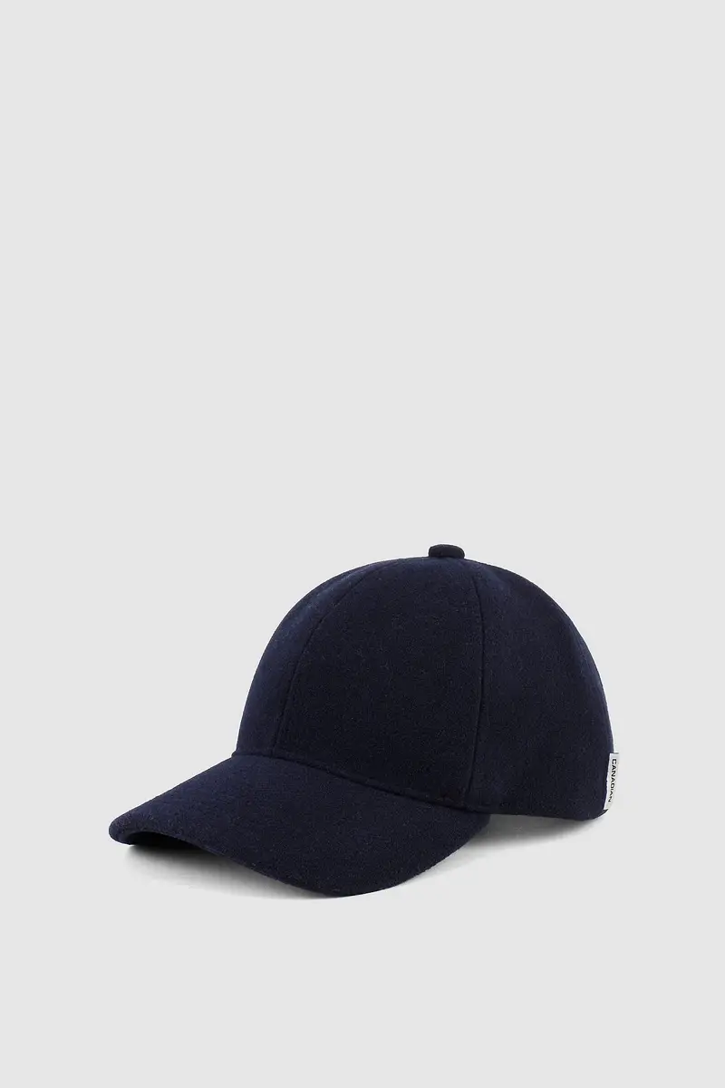 Cappellino in lana unisex NAVY