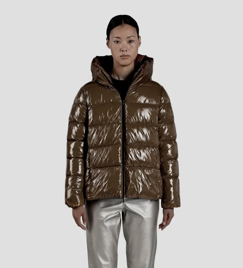 per donna CN G224229WREG Cappotto marrone Paulatuk (S), Casual, Poliestere