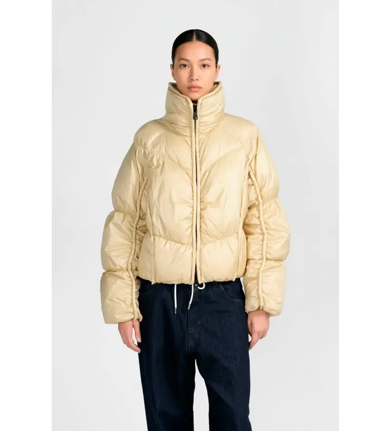 per donna CN G225431W Cappotto giallo medio Camille (XS), Casual, Nylon