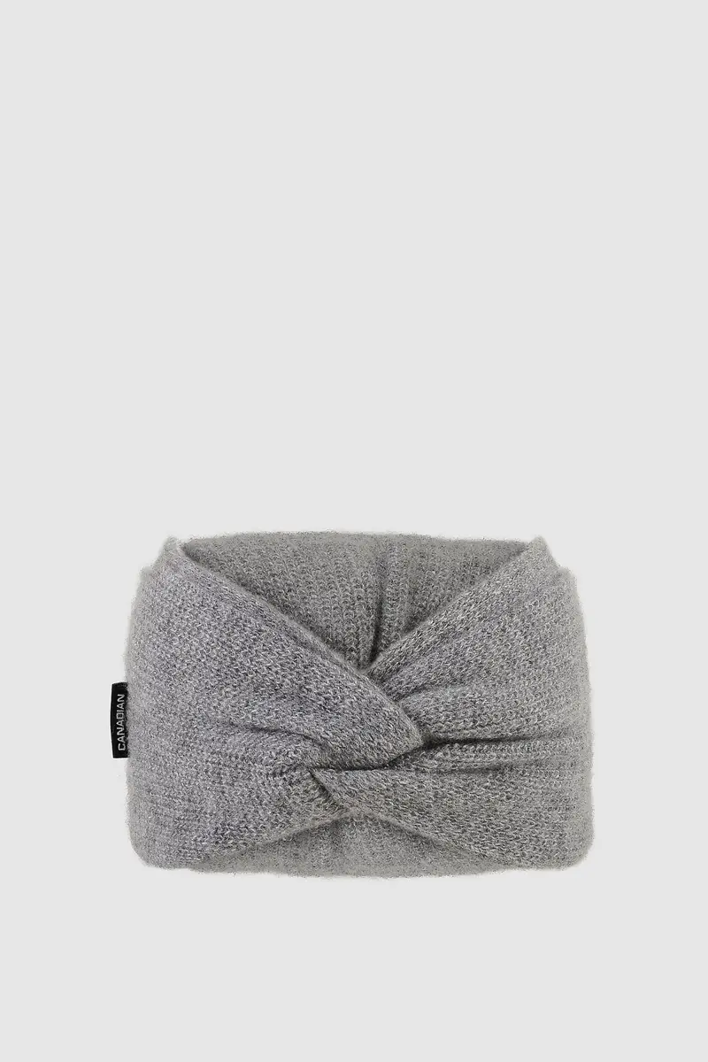 Fascia intrecciata in lana Grey