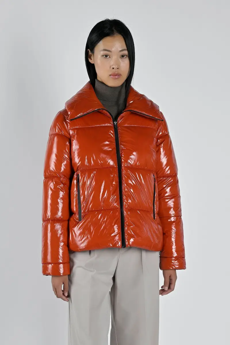 Giacca Amherst Recycled glossy chili oil