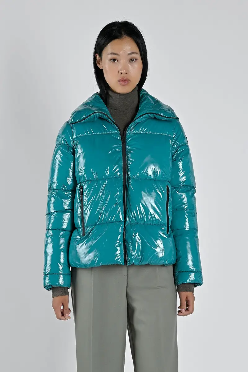 Giacca Amherst Recycled glossy TIDEPOOL