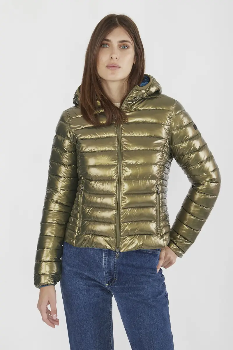 Giacca Ogilvie Glossy Recycled glossy Bronze