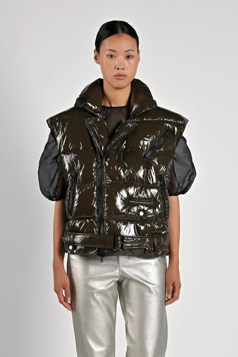 Kara vest glossy GLBKOL