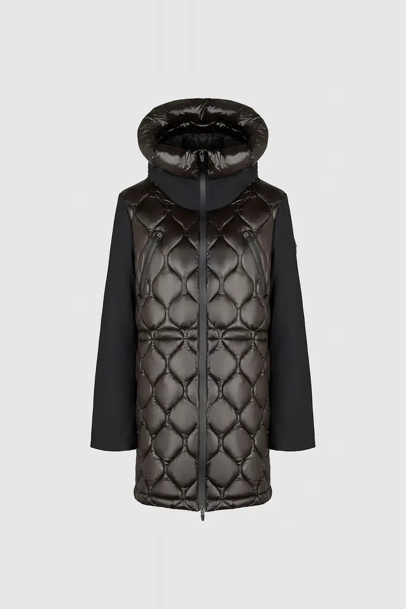 La corey coat BLACK