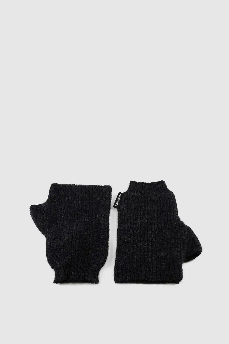 Manicotto in lana shorty BLACK