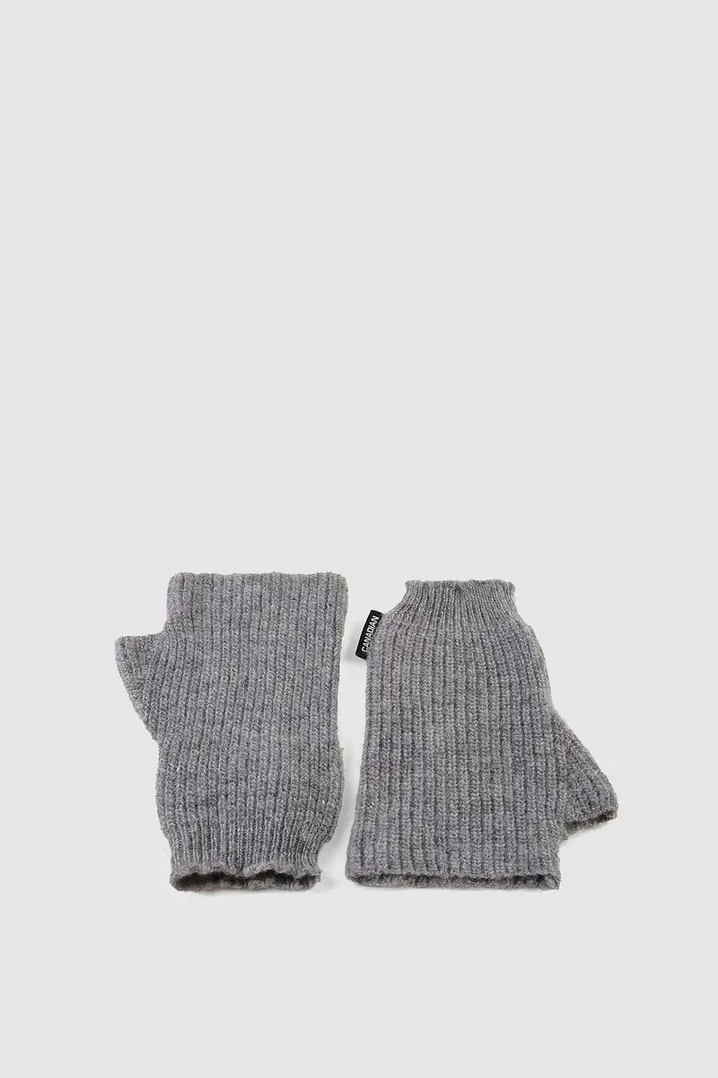 Manicotto in lana shorty Grey