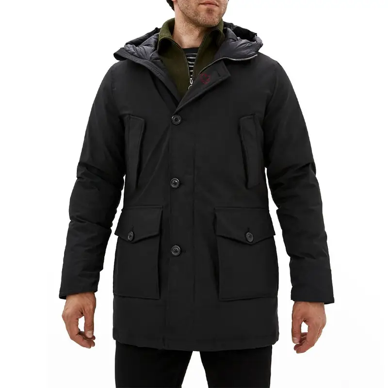 Parka Manitoba Tech Nero Uomo XXL