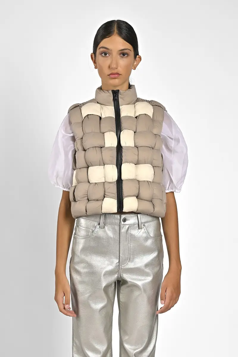 Sophie vest color block GOADV