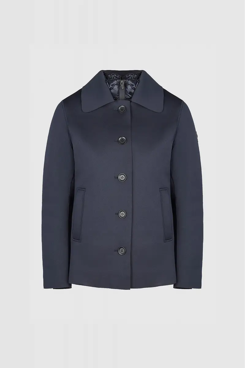 Tachie coat short DARK NAVY
