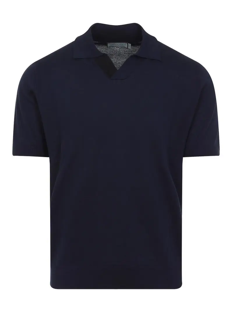 CANALI Polo Blu 4257830