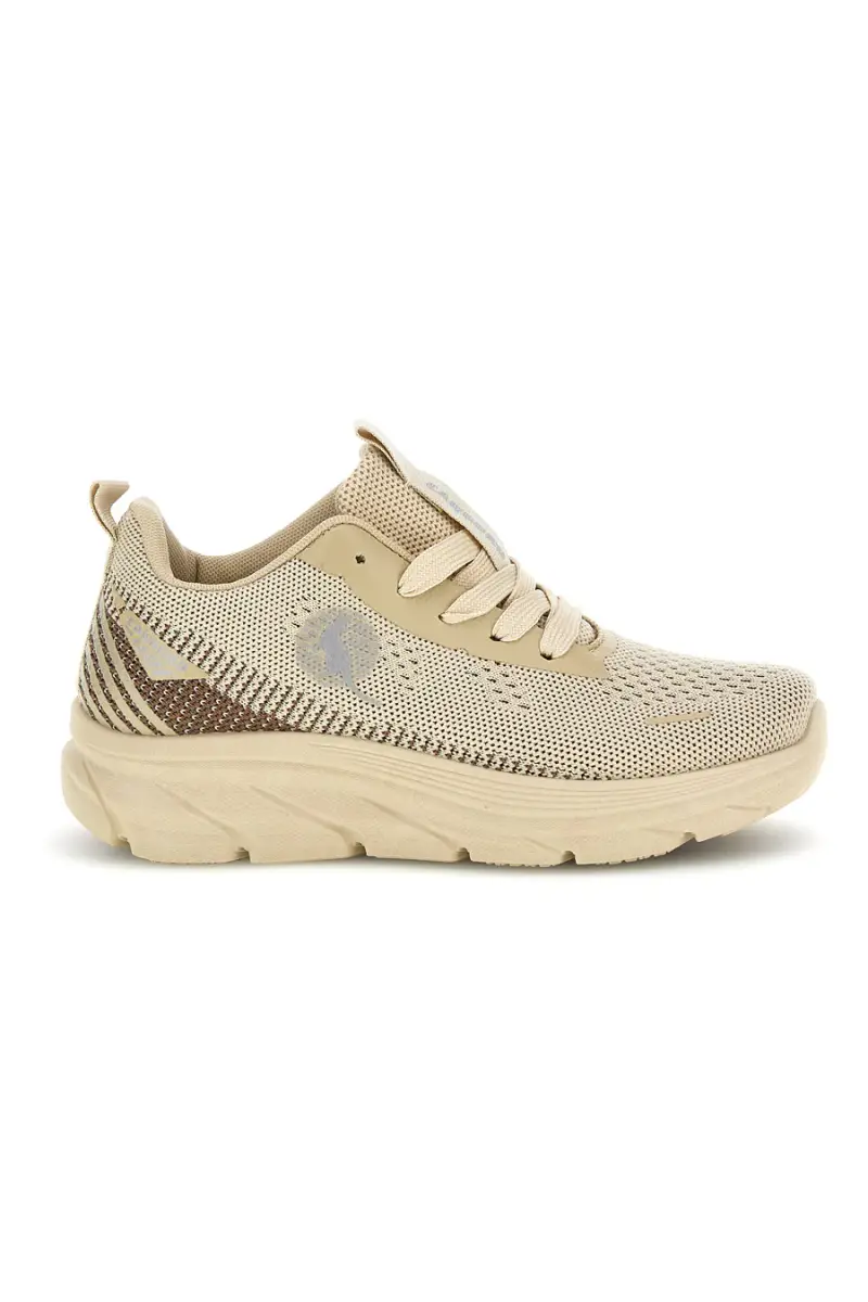 Sneakers beige in mesh traspirante Canguro CA1267 [BEIGE]