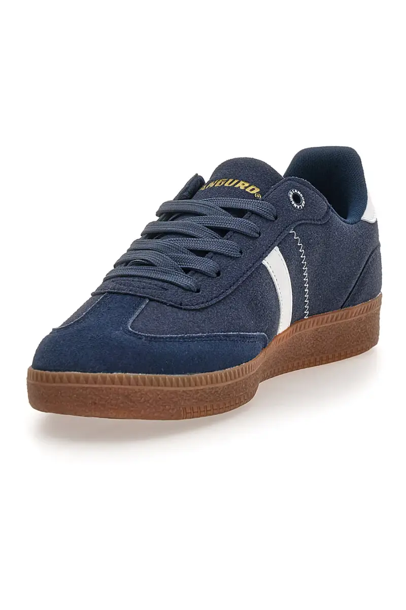 Sneakers blu con fondo a contrasto Canguro CA385 [BLUE] miniatura 4