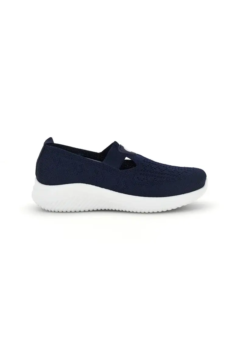 Sneakers blu in tessuto traforato Canguro CA1227 [BLUE]
